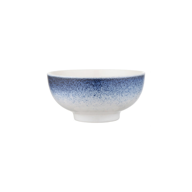 Blue And White Handcrafted Soup Bowl - Bowl, soup bowl, ceramic bowl, snack bowls, curry bowl, popcorn bowls | Bowls for dining table & home decor