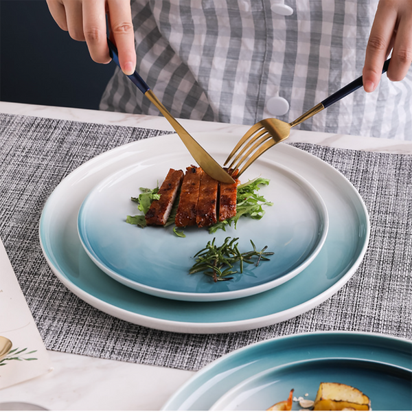 Navy Blue Dinner Plate