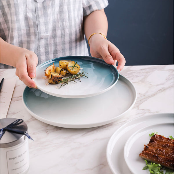 Navy Blue Dinner Plate