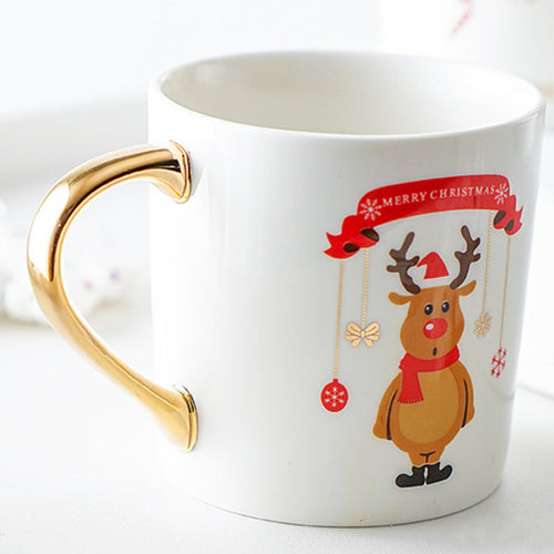 Reindeer Mug- Mug for coffee, tea mug, cappuccino mug | Cups and Mugs for Coffee Table & Home Decor