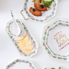 Ceramic Christmas Platter Small - Ceramic platter, serving platter, fruit platter | Plates for dining table & home decor