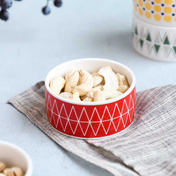 Nut Bowls- Set of 4 - Bowl,ceramic bowl, snack bowls, curry bowl, popcorn bowls | Bowls for dining table & home decor