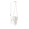 Ceramic Hanging Pot - Indoor planters and flower pots | Home decor items