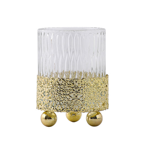 Textured Glass Planter - Indoor planters and flower pots | Home decor items