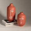 Artistic Face Vase Large - Flower vase for home decor, office and gifting | Home decoration items