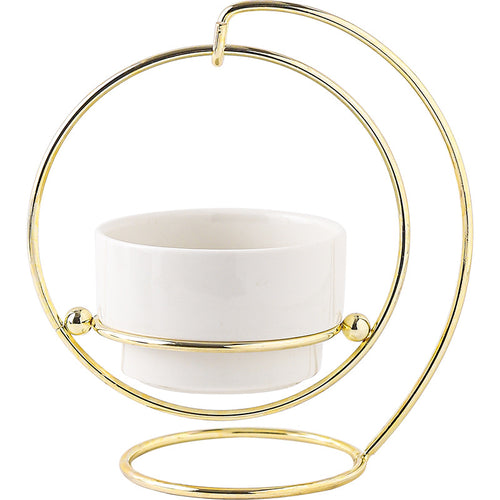 Globe Stand Ceramic Planter - Indoor planters and flower pots | Home decor items