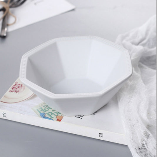 Octagonal Bowl 200 ml - Bowl,ceramic bowl, snack bowls, curry bowl, popcorn bowls | Bowls for dining table & home decor