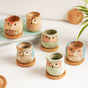 Owl Planters Set of 6 - Indoor plant pots and flower pots | Home decoration items