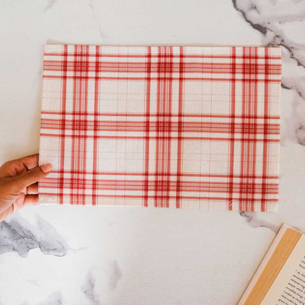 Red and White Placemat