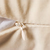 Creamy White Velvet Cushion Case