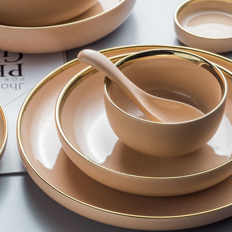 Pink Snack Plate - Serving plate, snack plate, dessert plate | Plates for dining & home decor