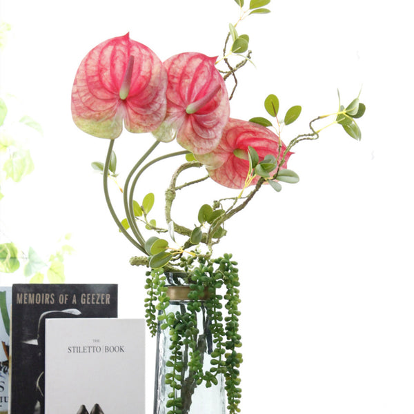 Anthurium - Artificial flower | Home decor item | Room decoration item