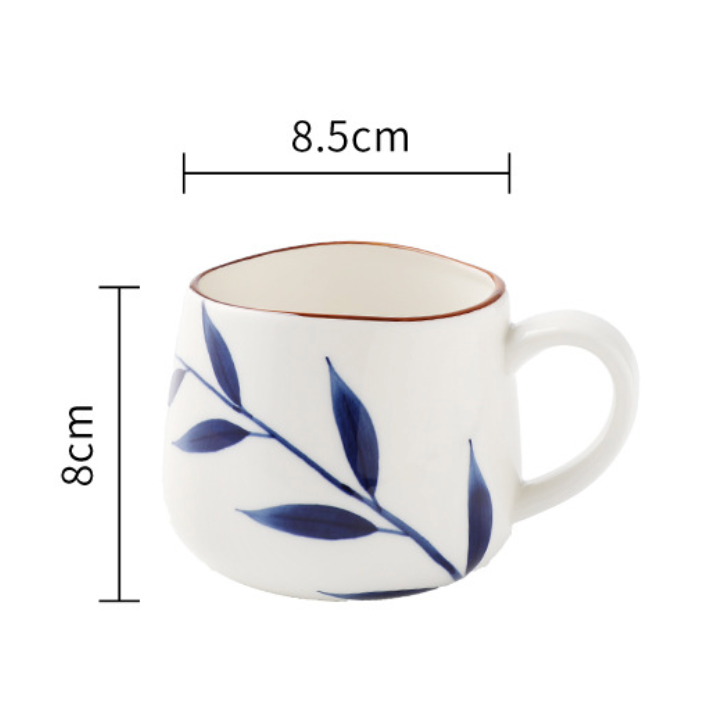 Palm Leaf Cup- Tea cup, coffee cup, cup for tea | Cups and Mugs for Office Table & Home Decoration