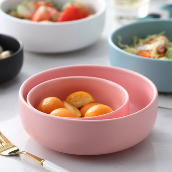 Pastel Cereal Bowl - Bowl, ceramic bowl, serving bowls, noodle bowl, salad bowls, bowl for snacks, large serving bowl | Bowls for dining table & home decor