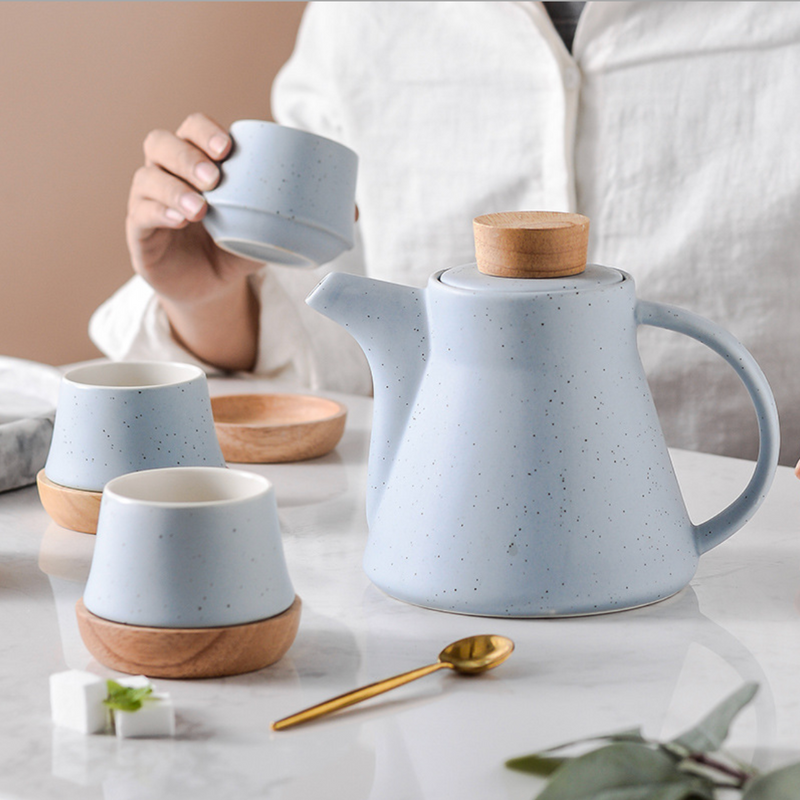 Pastel Tea Set - Tea cup set, tea set, teapot set | Tea set for Dining Table & Home Decor