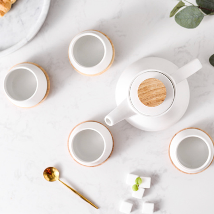 Pastel Tea Set - Tea cup set, tea set, teapot set | Tea set for Dining Table & Home Decor