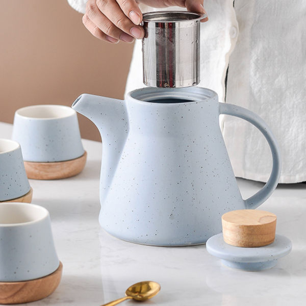 Pastel Tea Set - Tea cup set, tea set, teapot set | Tea set for Dining Table & Home Decor