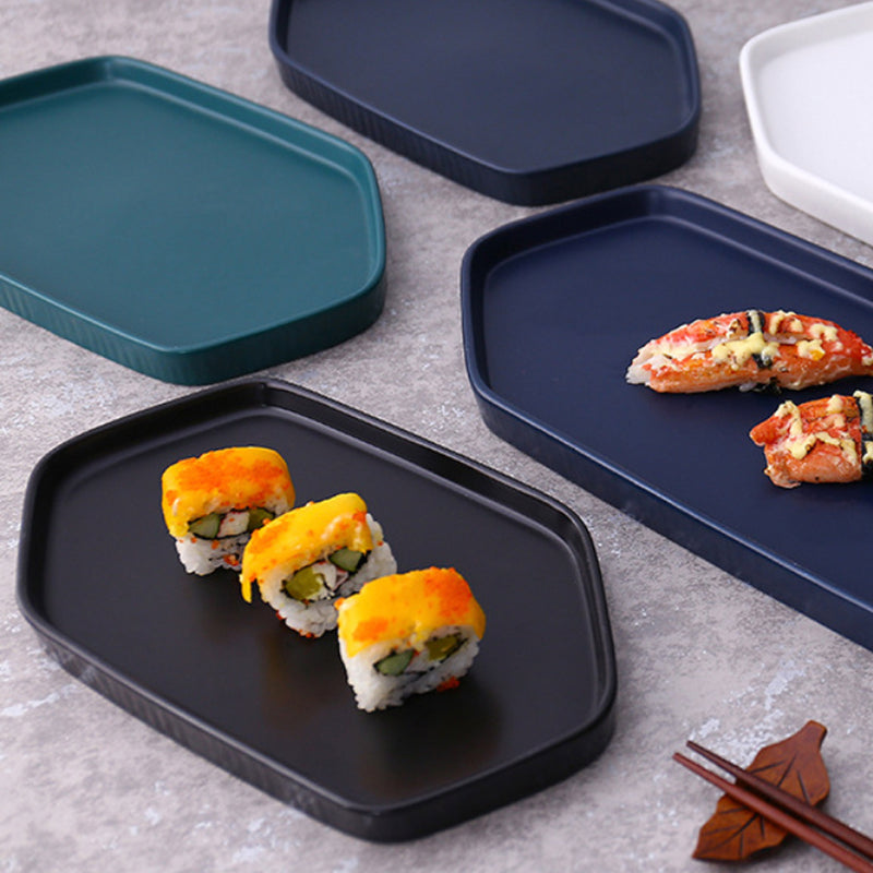 Pentagon Serving Plates - Ceramic platter, serving platter, fruit platter | Plates for dining table & home decor