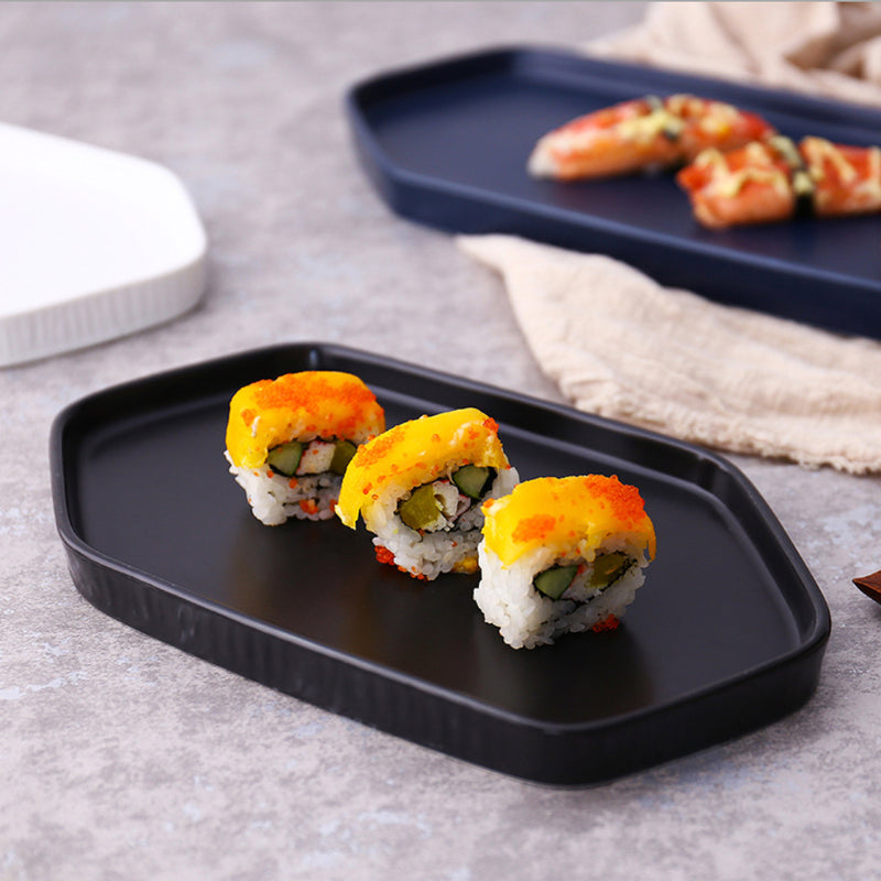 Pentagon Serving Plates - Ceramic platter, serving platter, fruit platter | Plates for dining table & home decor