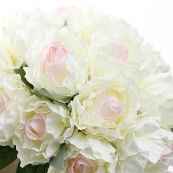 Peony Roses - Artificial flower | Flower for vase | Home decor item | Room decoration item