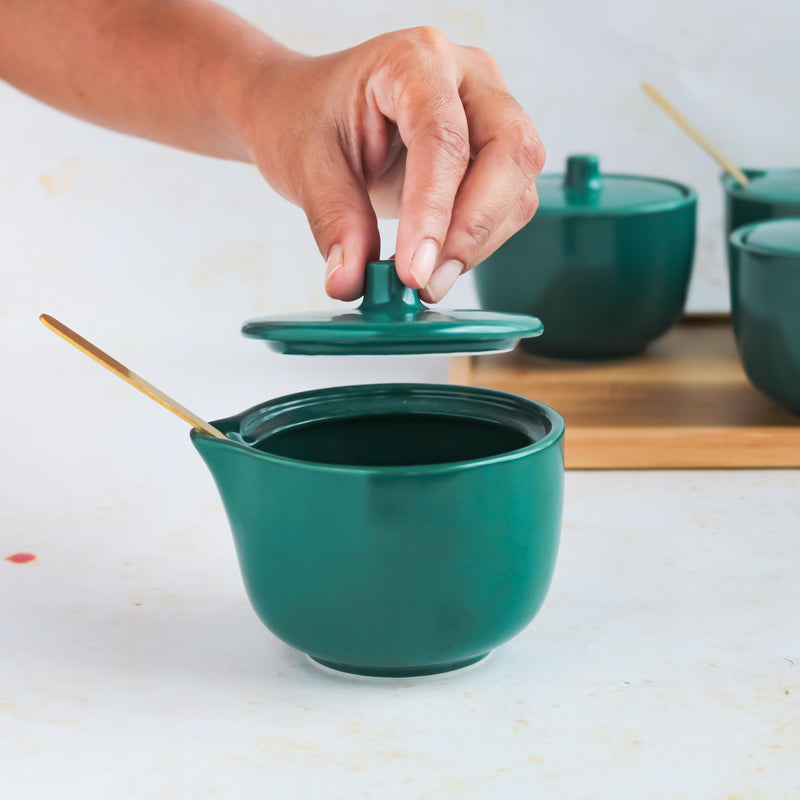 Pickle Jars With Tray Set of 6 - Jar