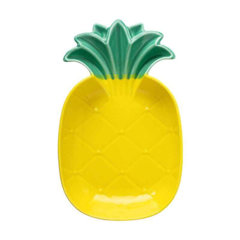 Pineapple Dishes - Serving plate, snack plate, dessert plate | Plates for dining & home decor