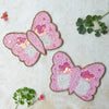 Pink Butterfly coasters