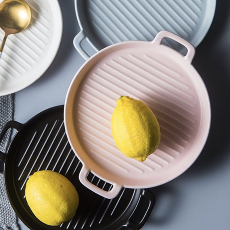 Pink Round Baking Tray - Baking Tray