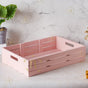 pink tray