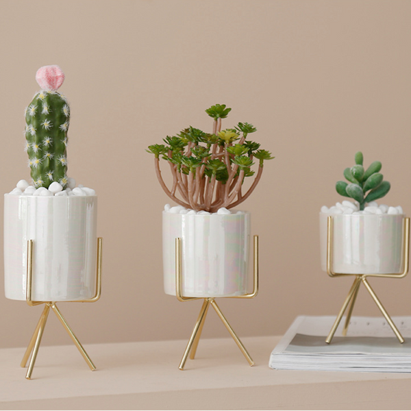 Planter With Stand - Indoor plant pots and flower pots | Home decoration items
