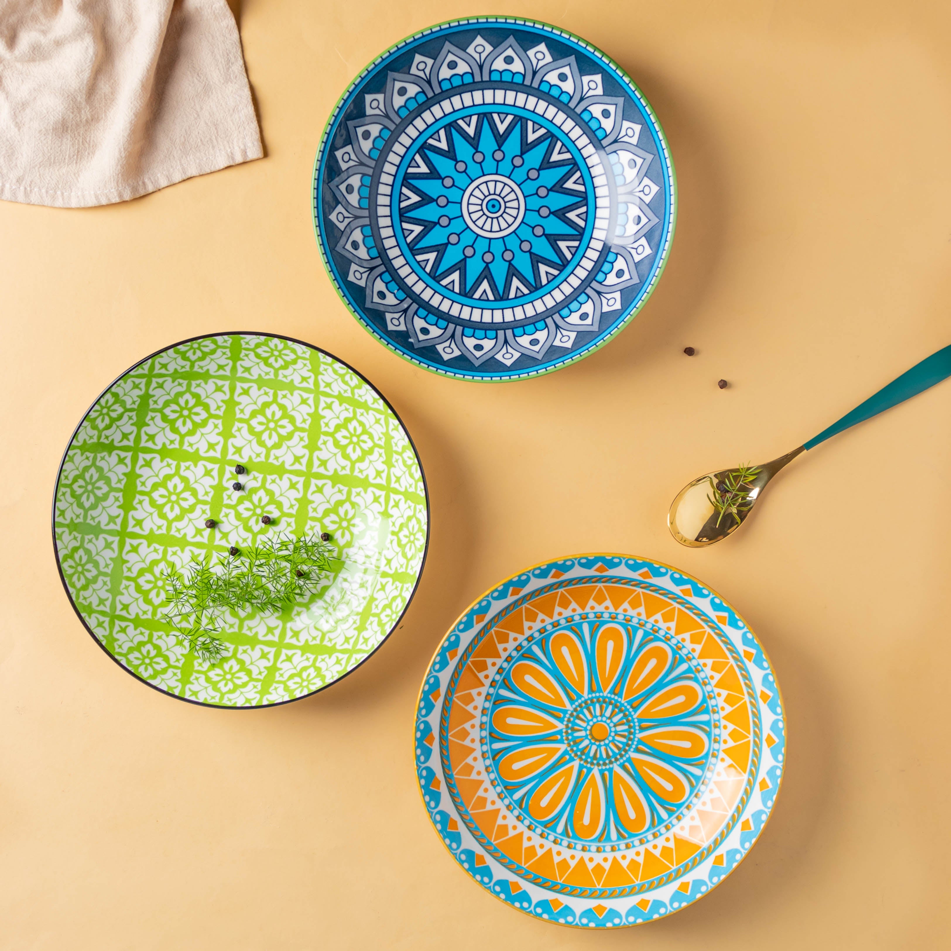 Mandala dinnerware outlet