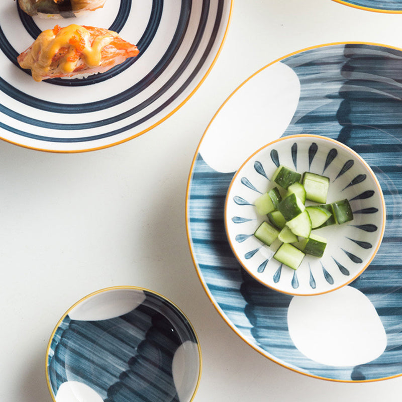 Nitori Ceramic Deep Plate Small 4inch - Serving plate, small plate, snacks plates | Plates for dining table & home decor