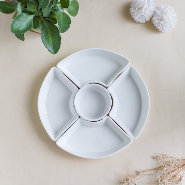 Platter Set - Ceramic platter, serving platter, fruit platter | Plates for dining table & home decor