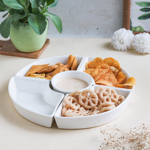 Platter Set - Ceramic platter, serving platter, fruit platter | Plates for dining table & home decor