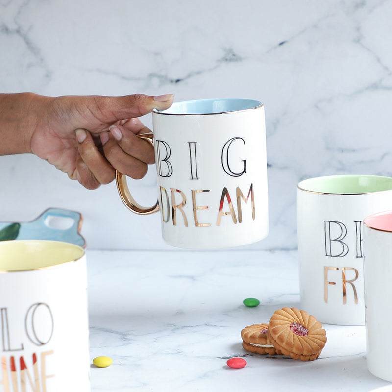 Printed Mug With Handle- Mug for coffee, tea mug, cappuccino mug | Cups and Mugs for Coffee Table & Home Decor