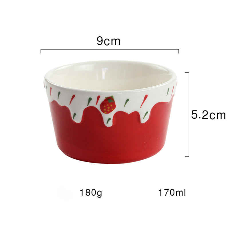 Strawberry Ramekin - Baking Dish