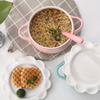 Serving Bowl with Lid - Serving bowl with lid, ceramic bowls with lids, noodle bowl, curry bowl, oven bowl, soup bowl with handle | Bowls for dining table & home decor