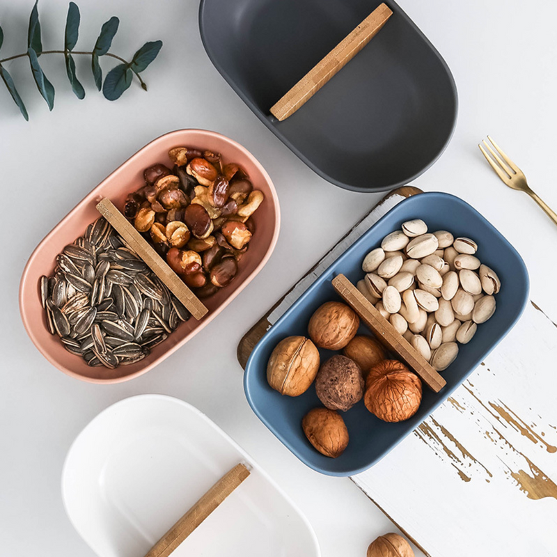 Rectangular Bowl - Bowls, serving bowls, snack serving bowls, section bowls, fancy serving bowls, small serving bowls | Bowls for dining table & home decor