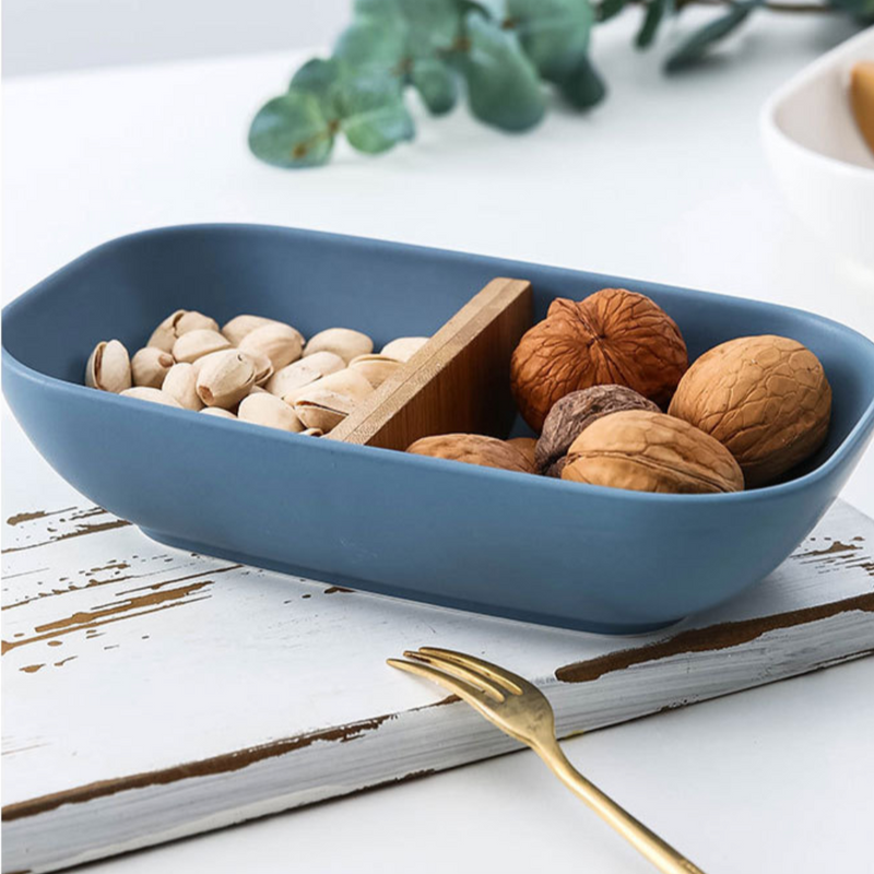 Rectangular Bowl - Bowls, serving bowls, snack serving bowls, section bowls, fancy serving bowls, small serving bowls | Bowls for dining table & home decor
