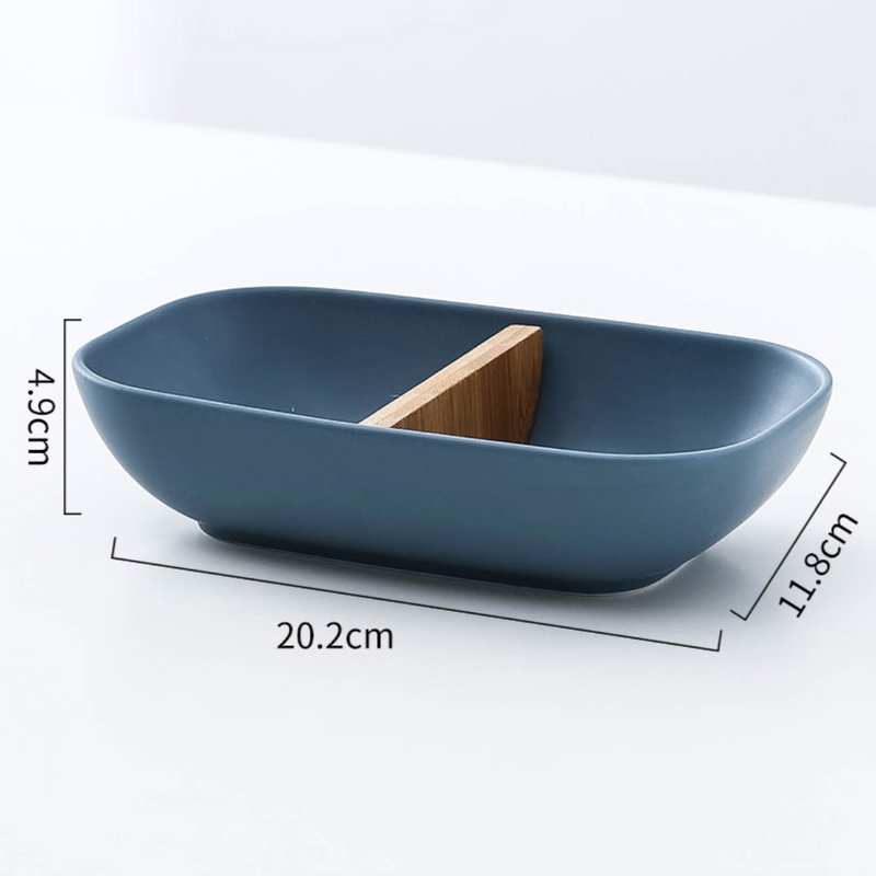 Rectangular Bowl - Bowls, serving bowls, snack serving bowls, section bowls, fancy serving bowls, small serving bowls | Bowls for dining table & home decor
