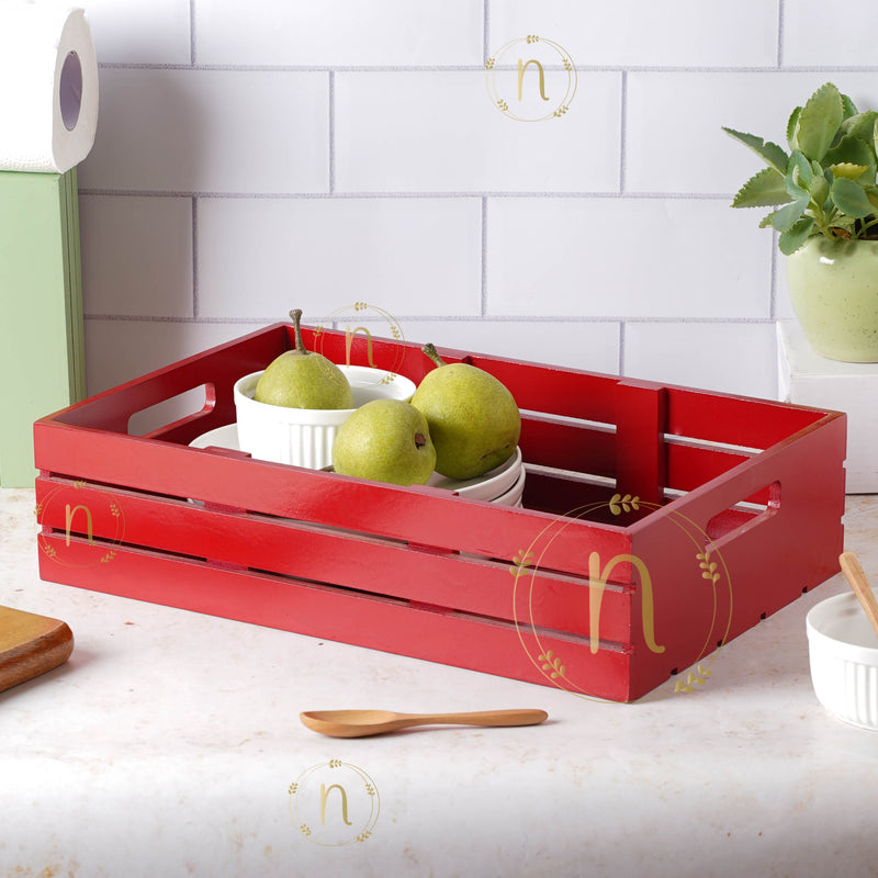 Red Tray