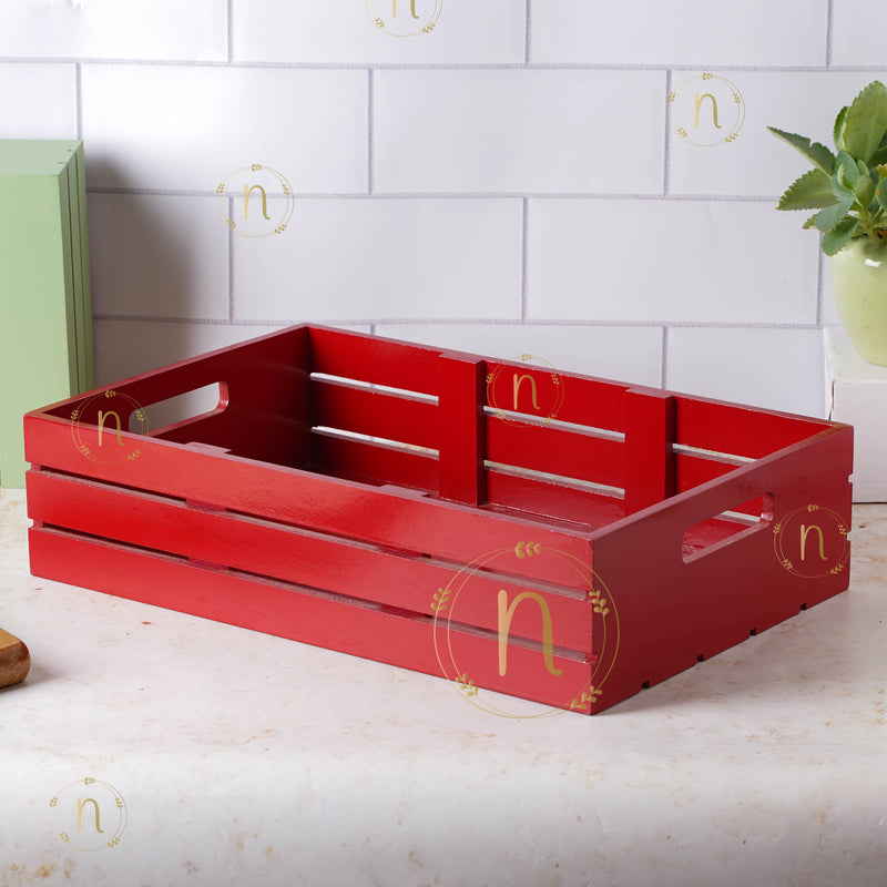 Red Tray