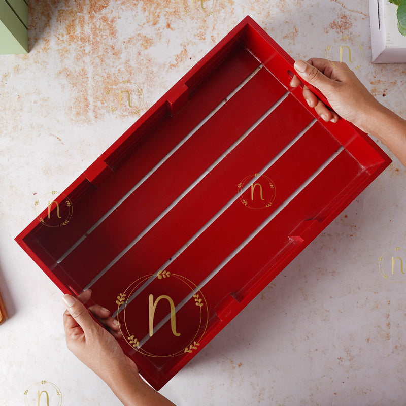 Red Tray