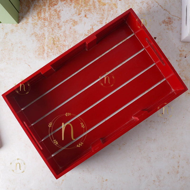 Red Tray