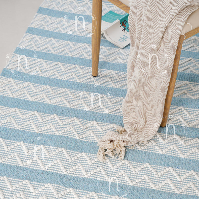 River Pattern Rug