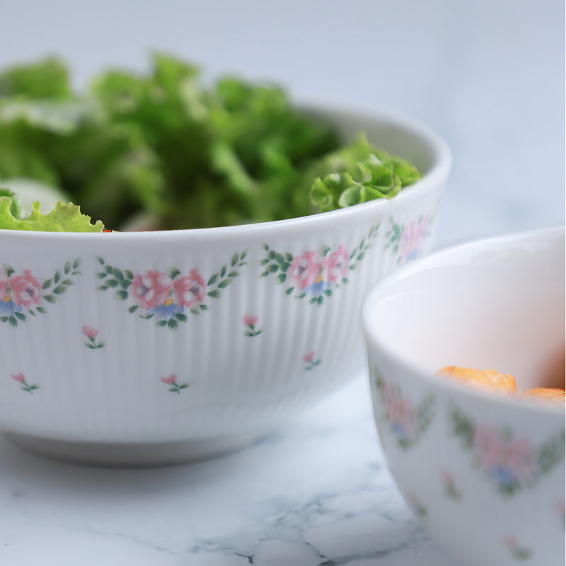 Rose Bowl - Bowl, ceramic bowl, serving bowls, noodle bowl, salad bowls, bowl for snacks, large serving bowl | Bowls for dining table & home decor