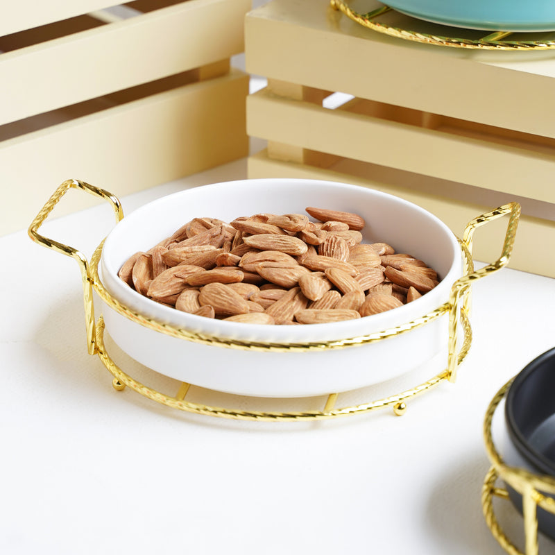 Round Platter - Ceramic platter, serving platter, fruit platter | Plates for dining table & home decor