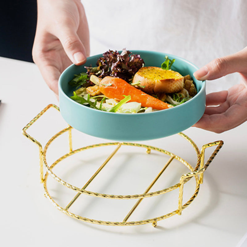 Round Platter - Ceramic platter, serving platter, fruit platter | Plates for dining table & home decor