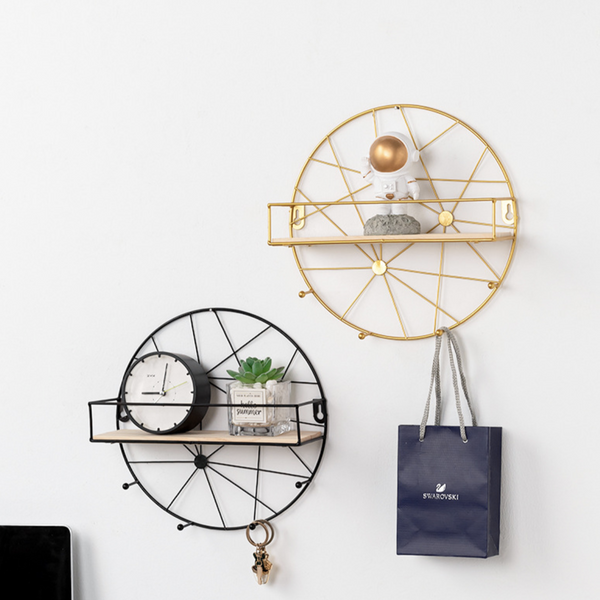 Round Shelf - Wall shelf and floating shelf | Shop wall decoration & home decoration items