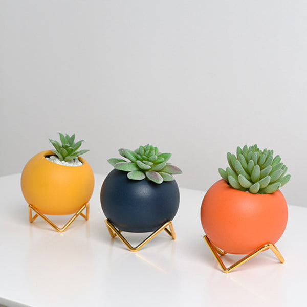 Round Planter - Indoor planters and flower pots | Home decor items